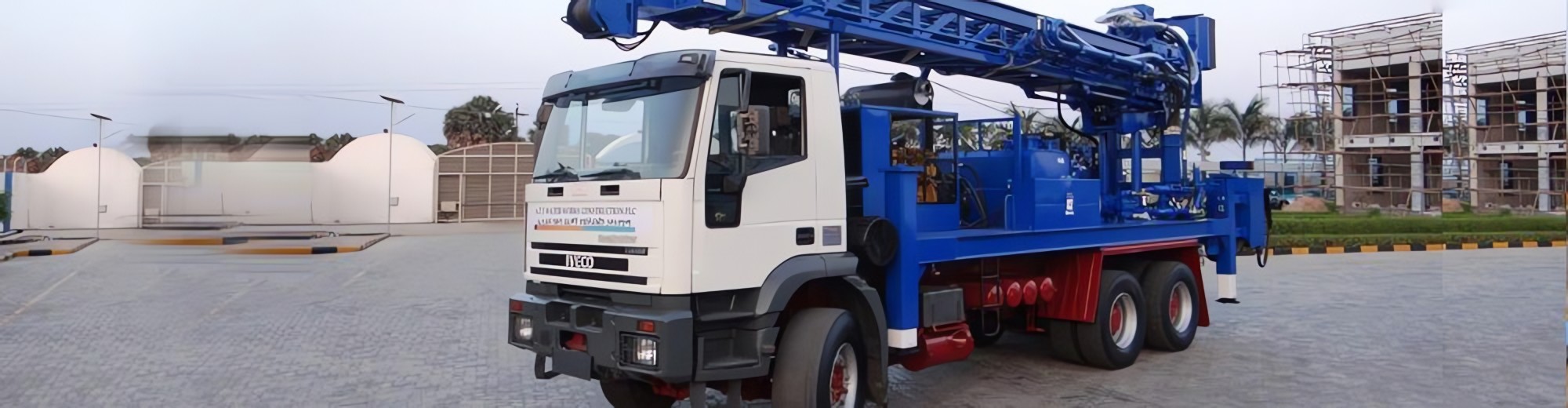 Truck-mounted rig